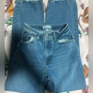 Abercrombie & Fitch high rise 90s relaxed Jean